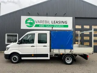 VW Crafter 35 2,0 TDi 177 Mandskabsvogn m/lad L4