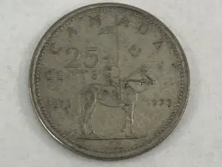 25 Cents Canada 1973