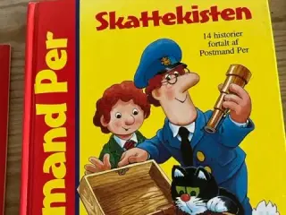 Børnebøger Postmand Per, Thomas tog, Frode Får mm