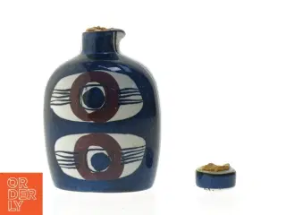 Keramisk flaske med korkprop (str. 11,5 cm)