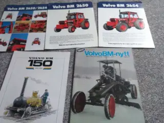 Traktor og landbrugsmaskin brochurer