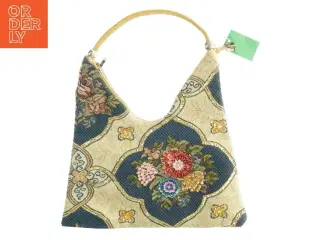 Broderet stofpose fra RSC (str. 40 x 38 cm)