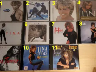 Tina Turner CD'er: 18 Titler