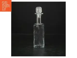 Glasparfumeflaske med prop (str. 19 cm)