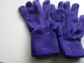 Strik-fingerhandsker