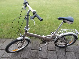 2 STK CAMPINGCYKLER 20 TOMMER MED 5 GEAR 