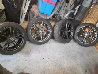 19 tommer 5x120 O.Z fælge med gode Vinterdæk 