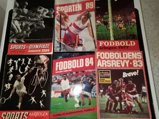 6 stk Sports blade/bøger