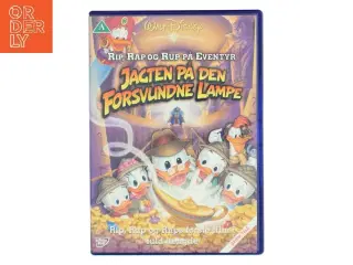 DuckTales - Jagten på den forsvundne lampe, DVD fra Disney med Rip (DVD)
