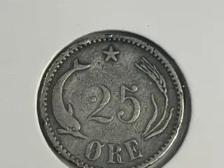 25 Øre 1900 Danmark