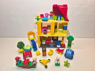 Duplo Dukkehus med mange forskellige figurer 