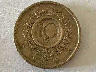 10 Kroner Norge 1985