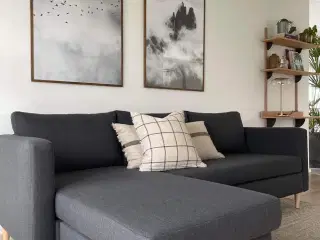Ny sofa antrasitgrå