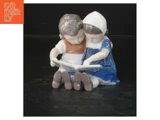 porcelæns figur af små børn fra B&G (str. 10 cm)