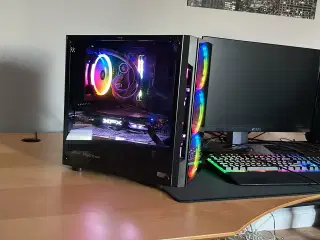 Gamer PC fra Shark Gaming + Setup
