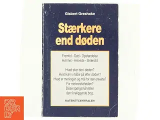 Stærkere end døden af Gisbert Greshake (bog)
