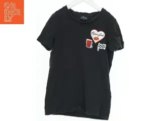 Sort t-shirt med applikationer fra Little Remix (str. 152)