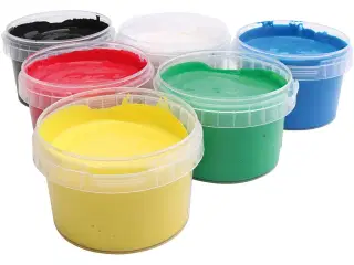 PRIMO Fingermaling, ass. farver, 6x250ml/ 1 pk.