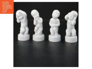 Sæt af porcelænsfigurer af børn (str. 11x4,5 cm) fra Royal Copenhagen