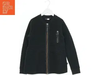 Sort strikket jakke Fra Molo med lynlås fra Molo (str. 152)