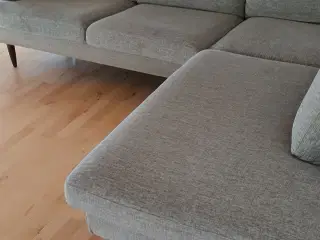 Sofa med chaiselong 