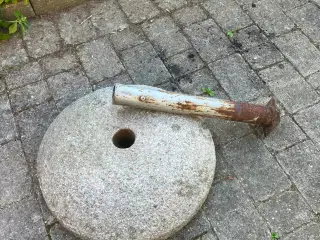 Granit parasol fod sælges 
