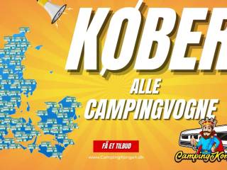 OPKØB AF ALLE CAMPINGVOGNE