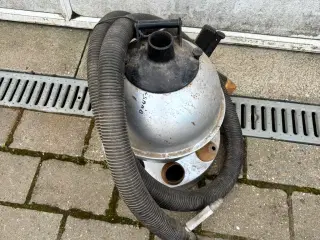 Sandblæser, skal tilsluttes støvsuger.