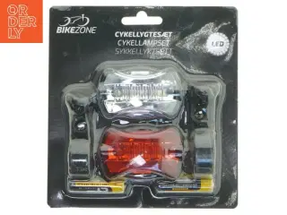 LED cykellygtesæt fra BikeZone