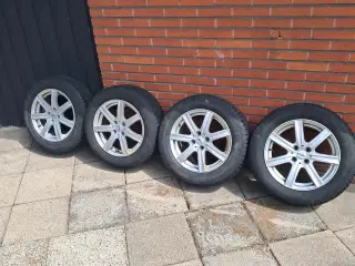 Vinterdæk på alufælge