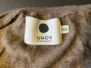 NN07 pullover sweater, kastanjefarvet, str. XXL 