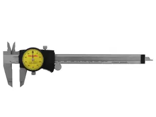 Skydelære med ur 0-150 mmx0,01 mm og 40 mm kæber