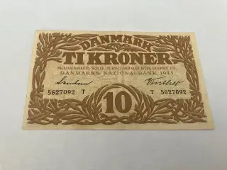 10 Kroner 1943 T