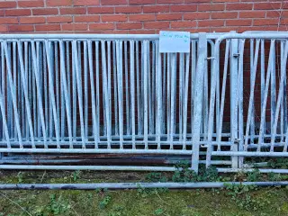 Galv.skilrum m.låge270 cm ialt