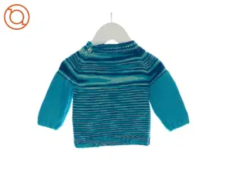 Hjemmestrikket sweater (Str. ca 68-80)