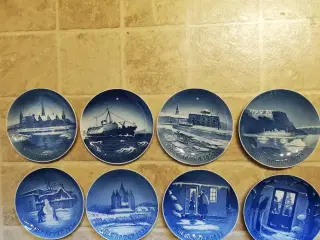 B&G juleplatter 1950-1969