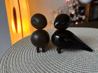 Kaj Bojesen Turdelduer 9cm, sort