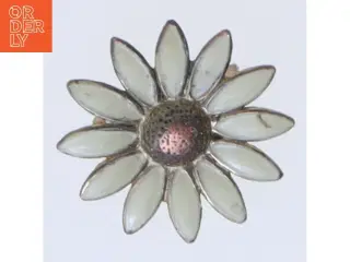 Vintage marguerit broche (str. 3 cm)
