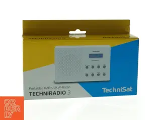 Batteridrevet TechniSat TECHNIRADIO 3 DAB+/FM Radio (str. 15 x 10 x 4 cm)