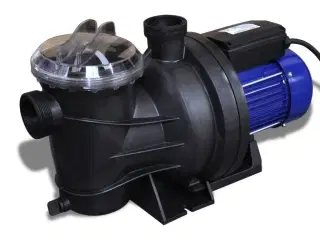 Poolpumpe elektrisk 1200 W blå