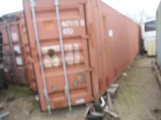 40 fods container.