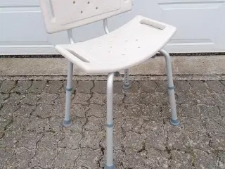Badestol , Solid Model med Ryglæn