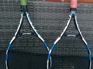 2 STK. BABOLAT PURE DRIVE JR26, JUNIOR/DAME KETCHE