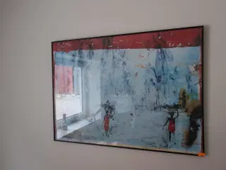 Indrammet plakat