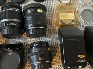 Canon EOS udstyr