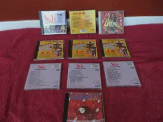 Musik cd er 10 stk