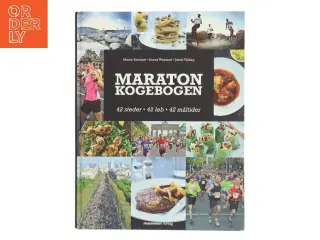 Maratonkogebogen : 42 steder, 42 løb, 42 måltider af Martin Kreutzer (Bog)