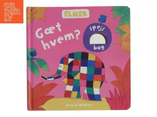 Gæt hvem? ELMER spejlbog af David McKee (bog)