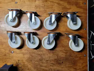 8 transport hjul m kugleleje last 200 kg pr stk