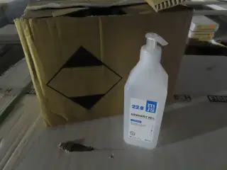 12x600ml. flydende håndsprit 85%